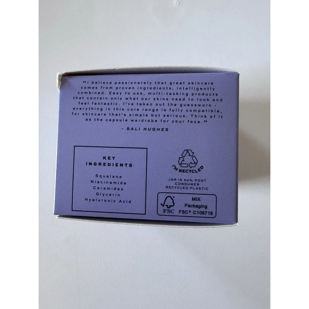 Revolution Skin Sali Hughes Cream Drench-Rich Anytime Moisturiser 1.69 fl oz-New